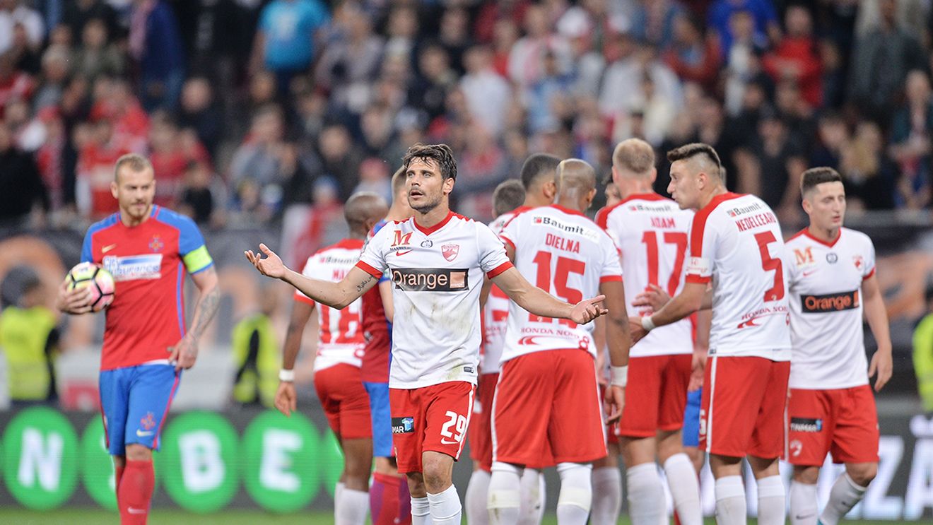 Dinamoviștii, ironizați de rivalii de la FCSB: "Nu trebuie să se gândească la titlu, ci la calificarea în play-off"