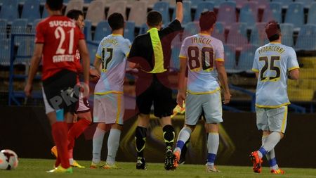 Petrolul Ploiești, sancționată de Comisia de Disciplină cu 10.000 de lei. Stelistul Piovaccari, suspendat un joc