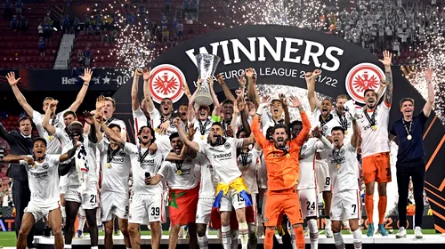 Eintracht Frankfurt a câștigat dramatic Europa League! Nemții au trecut de Rangers și sunt în grupele Champions League