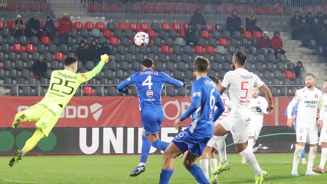 Farul Constanța - FC Hermannstadt 1-1, în etapa 5-a play-out-ului din Superliga. Fotbaliștii lui Hagi obțin doar un punct din duelul cu sibienii