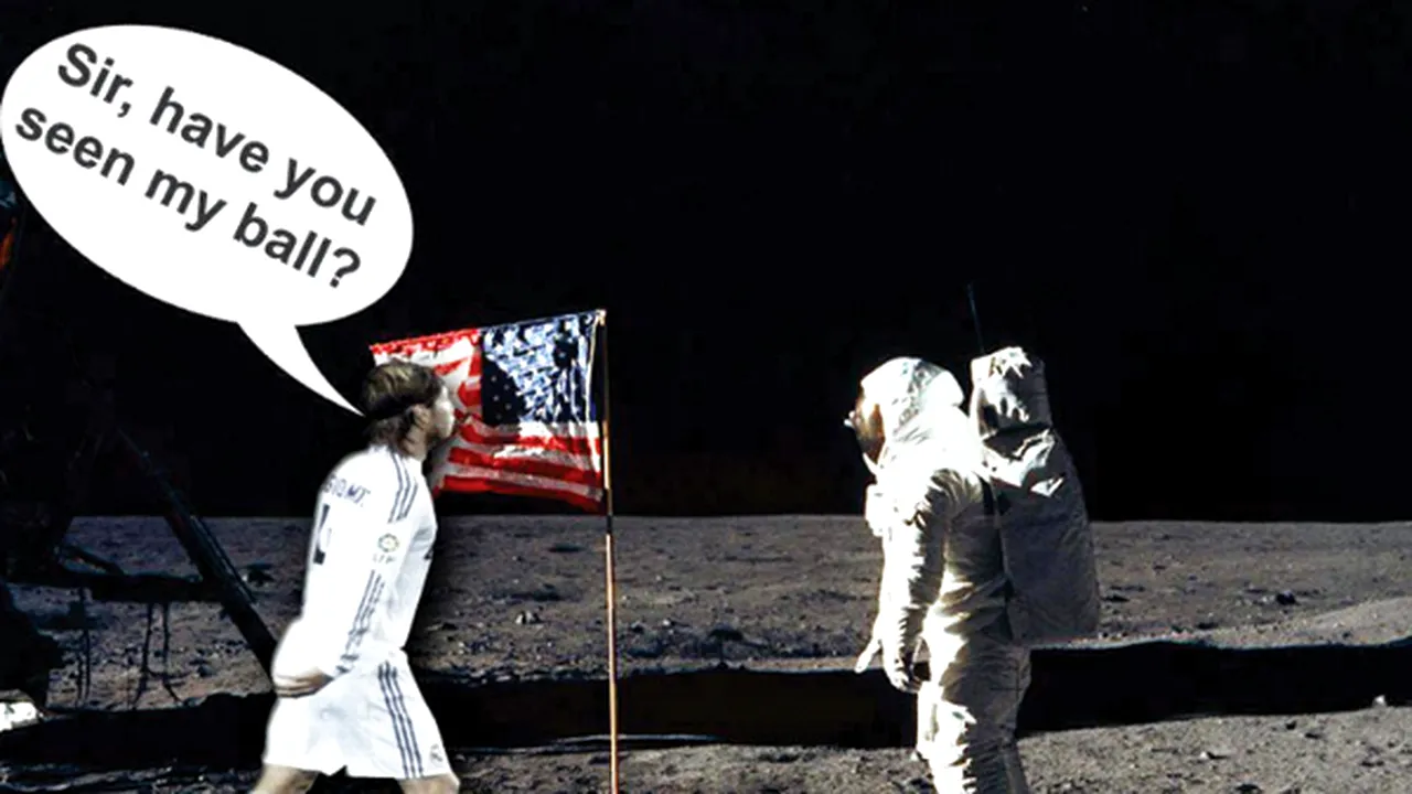 Super FOTO! Ramos a ajuns pe Lună