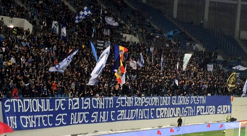 Fanii lui FC U Craiova, vis spulberat! Nu pot sărbători pe stadion promovarea! De ce suporterii nu pot merge la meciurile din Liga 1 și Liga 2, deși noul protocol a fost aprobat | EXCLUSIV