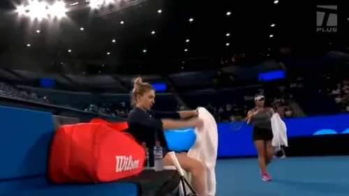 Simona Halep, reacție mult prea impulsivă la Melbourne: „Nu fi proastă!