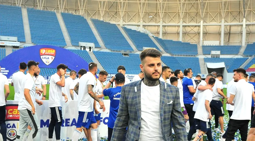 Cutremur în Bănie! Adrian Mititelu jr. vinde clubul FC U Craiova 1948, după ce fanii din Peluza Sud '97 l-au atacat pe tatăl lui | EXCLUSIV