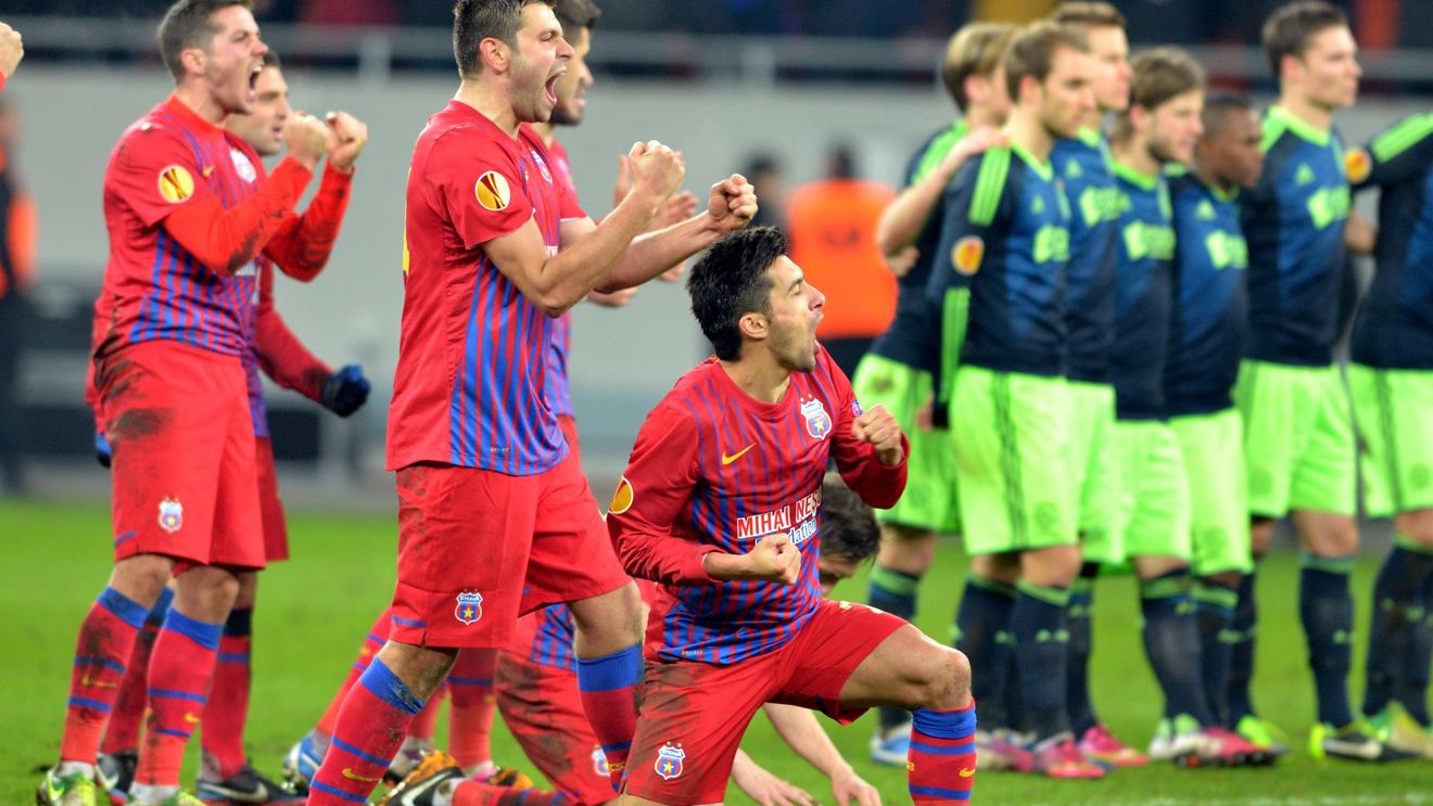 Cel mai amuzant moment din finalul meciului Steaua - Ajax!** Chipciu s-a dus țintă la Reghe și i-a zis că vrea să bată un penalty! Ce răspuns a primit și cine a refuzat "loteria"