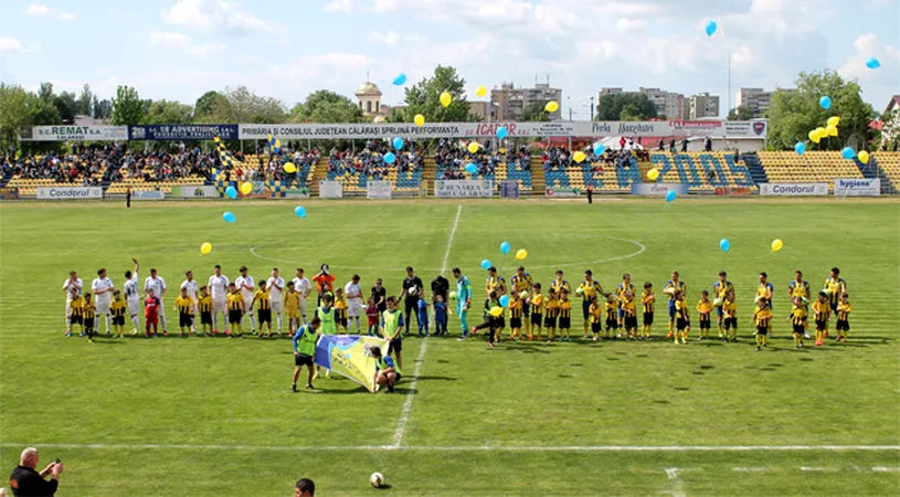 Lovitură grea pentru Dunărea Călărași în drumul către promovare.** Ultimele două jocuri de pe teren propriu din play-off le va juca fără spectatori. Vezi motivul