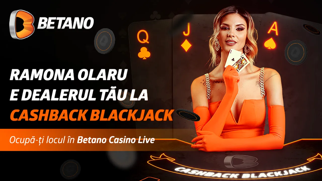 Ramona Olaru e dealerul tău de distracție și de cadouri în Betano Casino Live!