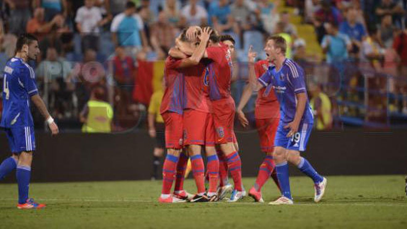 "Diri-diri" cu Ekranas! ** Steaua - Ekranas 3-0! Steliștii se califică pentru a noua oară în grupele cupelor europene