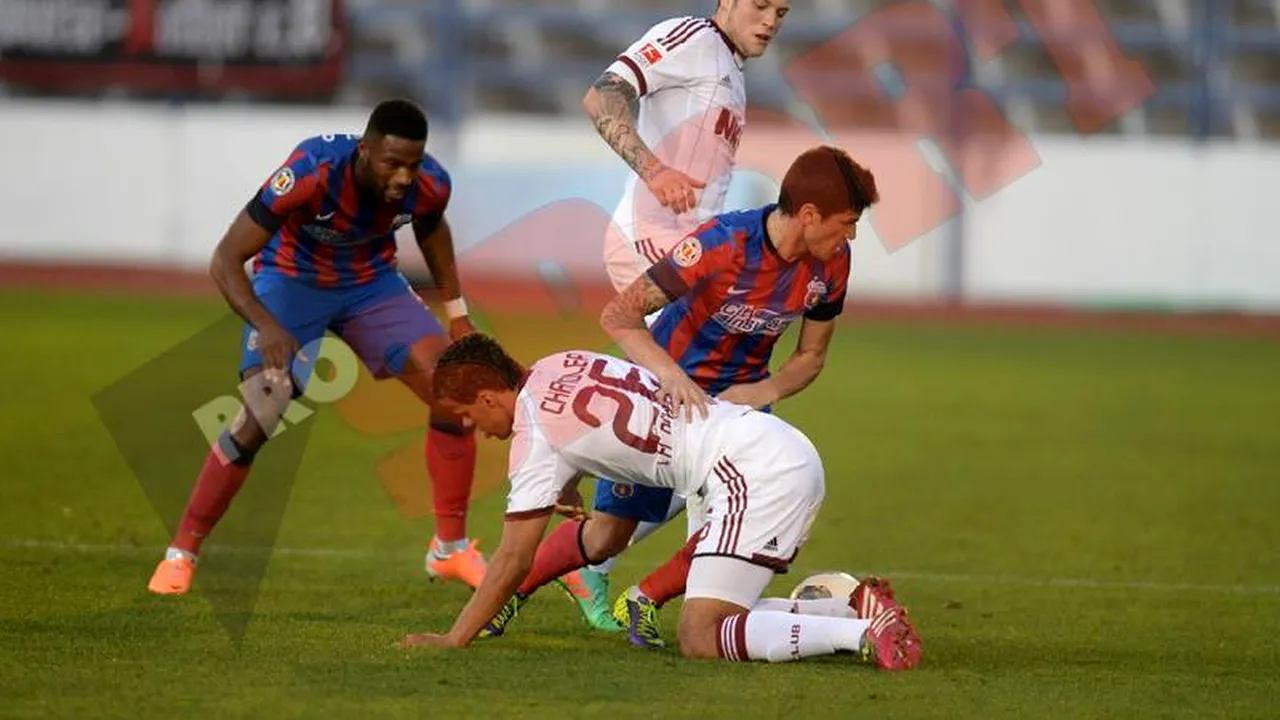 Distruși de cei mai slabi nemți! Steaua - FC Nurnberg 1-5! Golul roș-albaștrilor a fost înscris de Neagu, din lovitură liberă