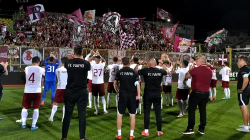 Galeria Rapidului, anunț șoc înaintea derby-ului cu CFR Cluj: „Peluza Nord nu va fi prezentă!” De ce nu merg ultrașii la Mioveni
