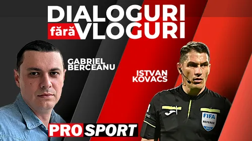 Istvan Kovacs, cel mai bun arbitru român de azi, într-o confesiune fără precedent: „Dacă îmi mai închizi o dată telefonul, ia-ți adio de la prima ligă!”. Secretele din fotbal și dincolo de stadion, despre aroganță, glume cu tribunele, erori și lacrimi. Printre Mirel <i class='ep-highlight'>Rădoi</i>, Anthony Hopkins și Julio Iglesias! EXCLUSIV