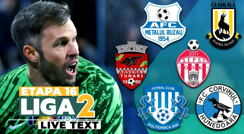 Poli Iași nu pierde cu Corvinul, dar rămâne la distanță de locurile calificabile în play-off. Sepsi OSK urcă pe podium, Metalul Buzău e la un punct de Top 6