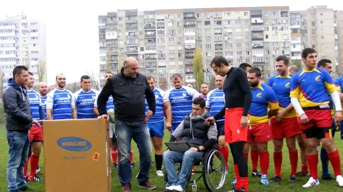 Rugby din suflet: „Împreună pentru George”. FOTO