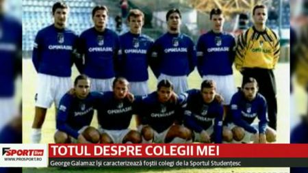 Totul despre colegii mei | ProSport LIVE A fost odată "Gașca nebună". Cine era jupânul vestiarului: "Ne era și frică de el. "Bolt de România": "Nu-l prindeai nici cu pistolul". Plângăciosul și norocosul | VIDEO