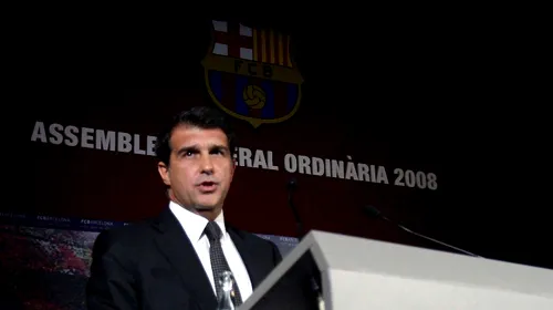 Barcelona își schimbă președintele!** Laporta va fi înlocuit pe 13 iunie!