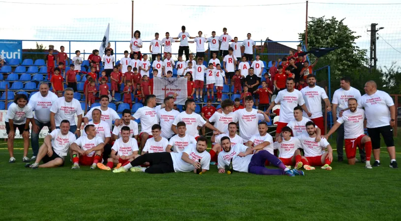 Aradul dă din nou campioana județeană în Liga 4, după un deceniu! Viitorul a sărbătorit titlul și vrea în Liga 3: ”Obiectiv îndeplinit doar pe jumătate”