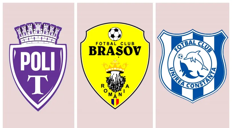 Încă două branduri emblematice în Liga 2! SSU Poli și FC Brașov Steagul Renaște vor evolua în nou sezon sub numele de Politehnica Timișoara, respectiv FC Brașov. S-a aprobat și trecerea de la Farul la Unirea Constanța