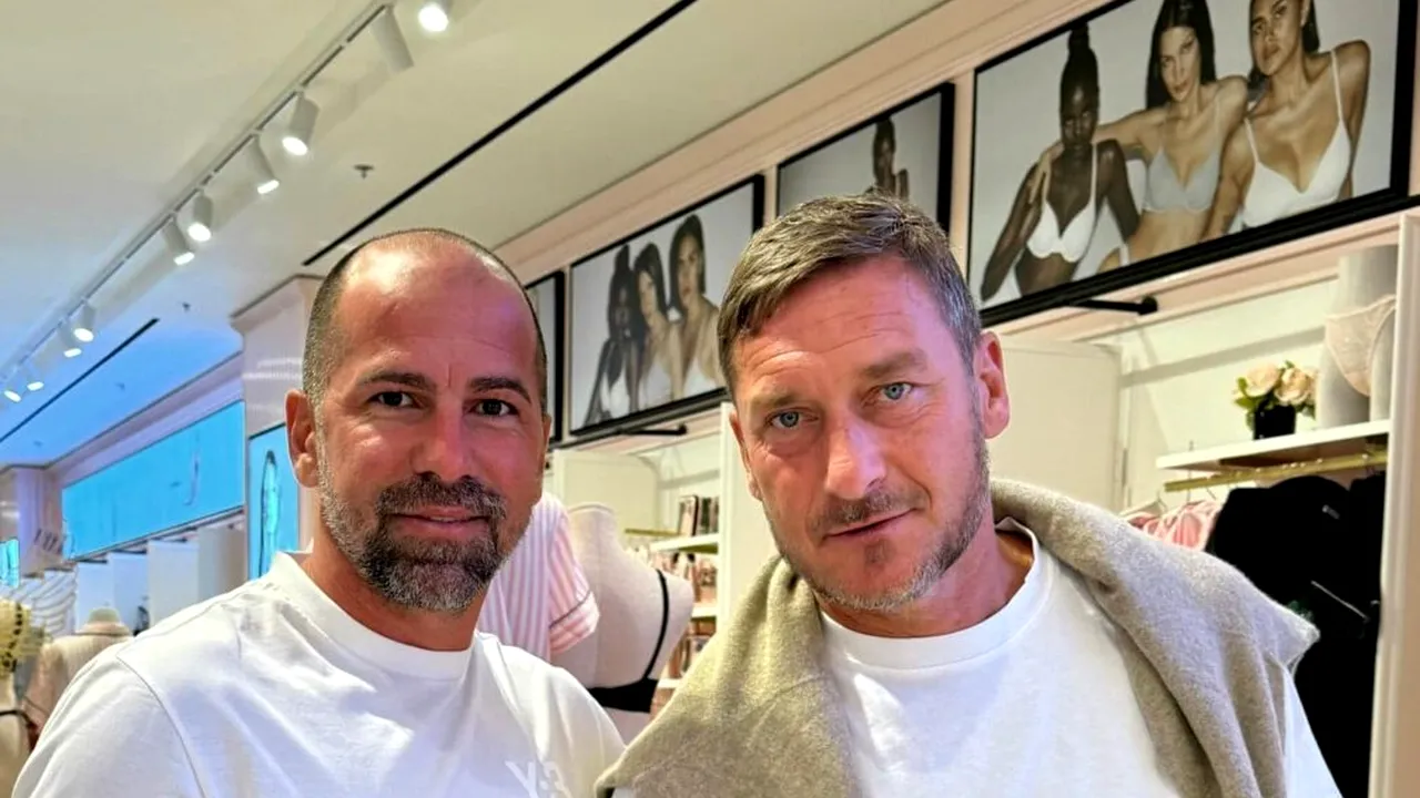 Fostul căpitan din Superliga s-a întâlnit cu Francesco Totti la Dubai!