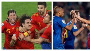 VIDEO** Ce-au simțit aseară fanii Realului? Puyol a înscris un gol identic cu cel din măcelul de pe Bernabeu