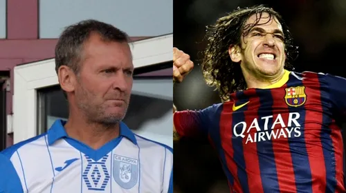 Gică Craioveanu, întâmplare fabuloasă petrecută cu Puyol! Cum a ajuns să facă schimb de tricouri cu starul Barcelonei: „El mi l-a cerut!”