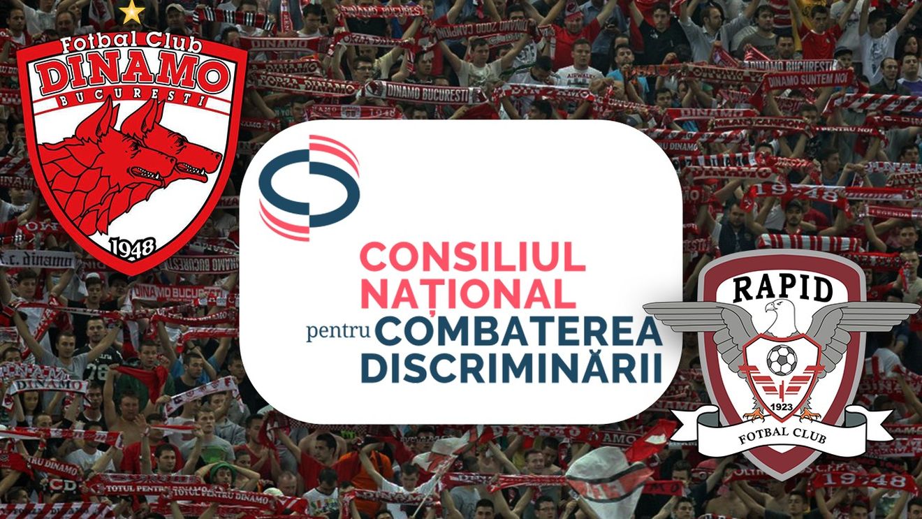 CNCD, reacție fermă după scandările rasiste de la Dinamo - Rapid: „O să discutăm în ședință”. EXCLUSIV