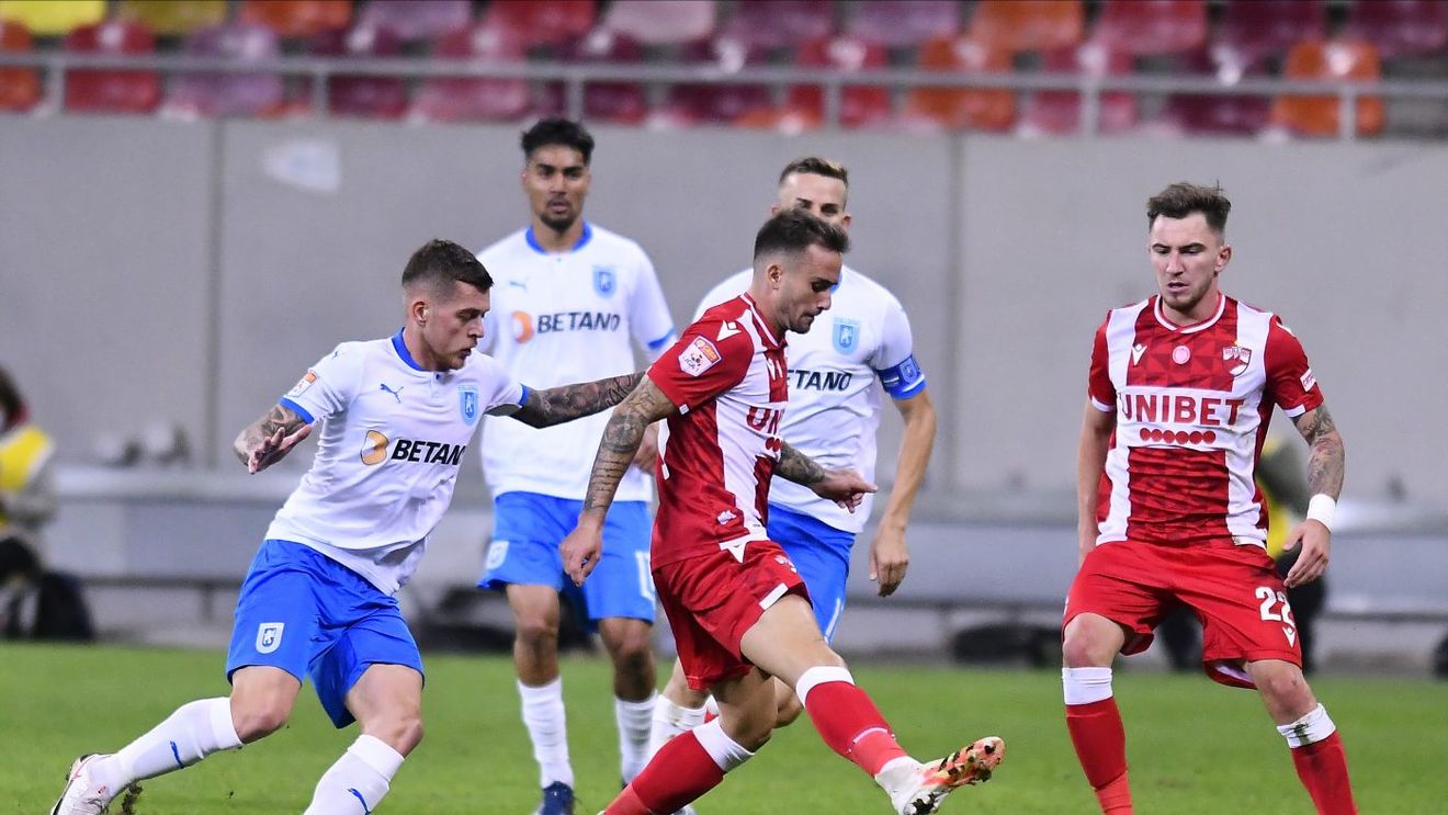 Cornel Dinu îl ia peste picior pe Aleix Garcia. „Să nu fi fost pe la berăria din peluză!”