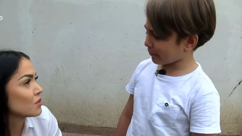 VIDEO / Andreea Mantea și fiul ei, cu ochii în lacrimi la tv! Băiatul vedetei a suferit enorm