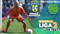 Duel între retrogradatele din prima ligă. Unirea Slobozia – Metaloglobus începe la ora 19:00 și pune punct etapei a 4-a a Ligii 2.