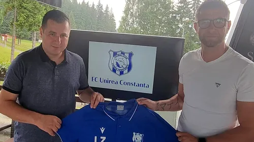 OFICIAL | Ianis Zicu a semnat contractul de antrenor cu Unirea Constanța! Jucătorii foști la Farul pe care îi are în lot