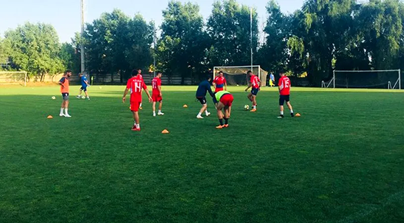 Chindia are 25 de jucători în cantonamentul de la Mogoșoaia.** În weekend joacă primul meci amical cu Viorel Moldovan antrenor