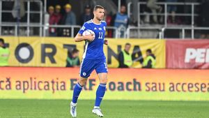Edin Dzeko, mesaj amenințător cu câteva ore înainte de Bosnia – România. Ce a scris pe facebook