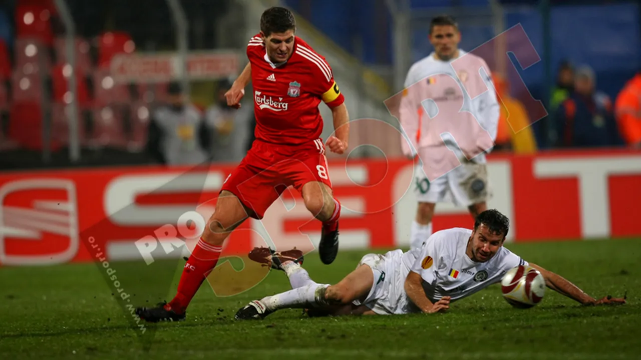 Gerrard a scris istorie în Ghencea!** E cel mai bun marcator englez pentru o echipă din Albion, în Europa