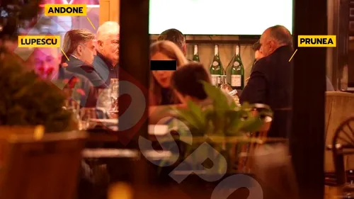 Visul fanilor lui Dinamo poate deveni realitate! Ionuț Lupescu, Florin Prunea și Ioan Andone s-au întâlnit la un restaurant de lux din București și au pus la cale alianța care salvează clubul roș-alb! FOTO&VIDEO EXCLUSIV