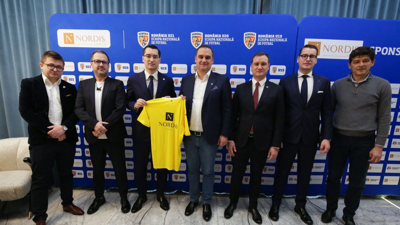 Nordis Group devine sponsor al Naționalei de Fotbal Under 21 a României