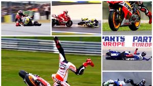 VIDEO Accidentele anului 2013 în MotoGP. Vezi căzăturile lui Rossi, Marquez și Lorenzo