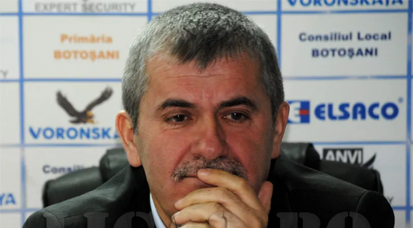 Iftime:** „Cu lotul pe care îl avem acum, sunt convins că putem promova