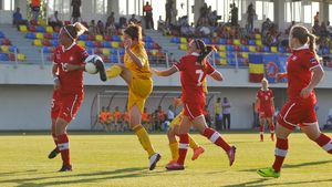 Franța - România, scor 6-0, într-un meci amical de fotbal feminin
