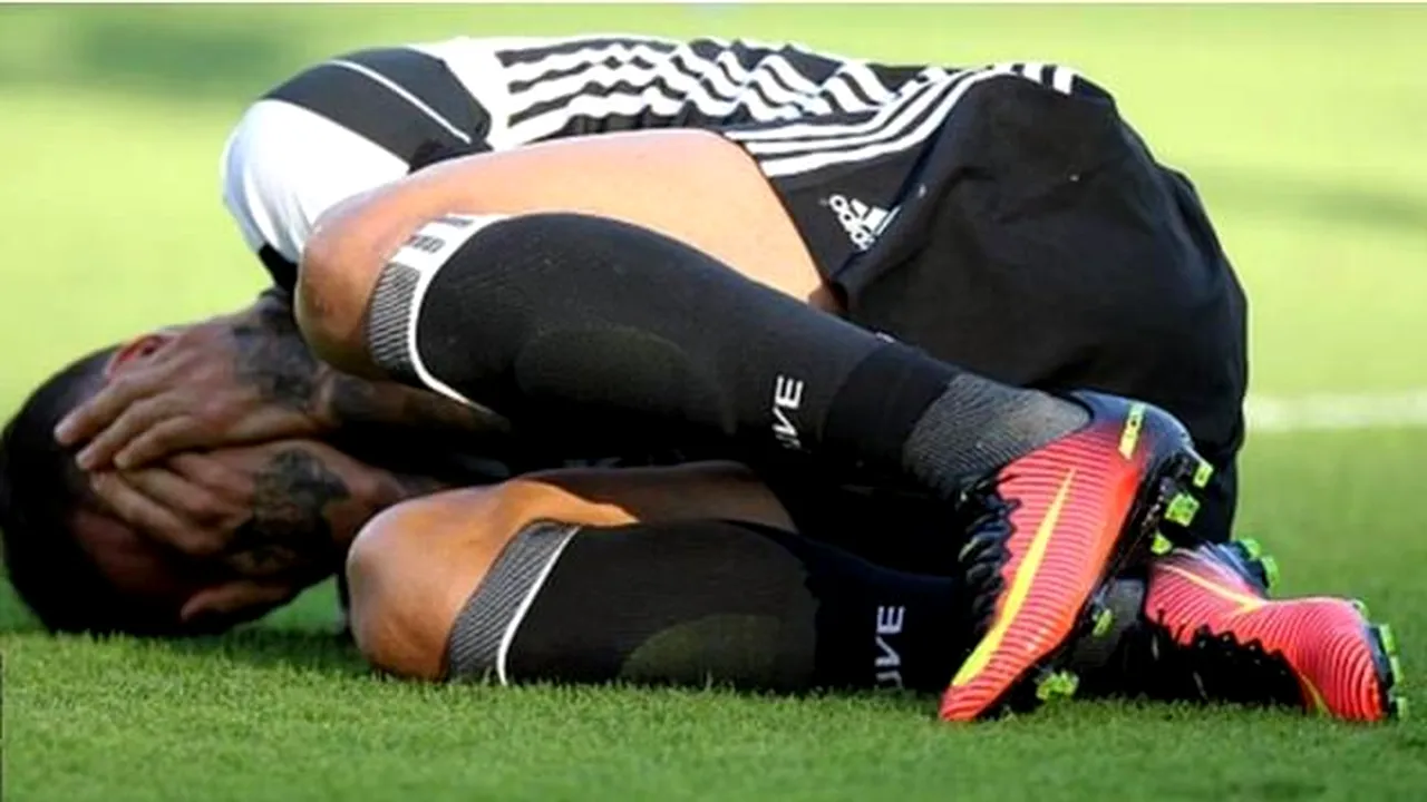 Veste groaznică pentru Juventus: Dani Alves și-a rupt piciorul. Cât va lipsi de pe teren