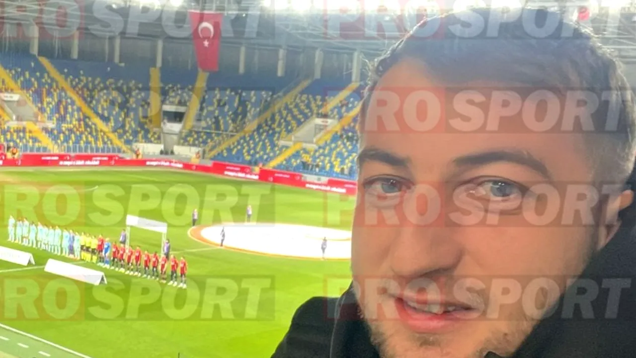 Daniel Popa, gata să joace pentru noua echipă din Turcia! Fostul atacant al lui FCSB, primire de gală la noua sa formație. Cum a fost surprins la meciul lui Genclerbirligi. FOTO EXCLUSIV