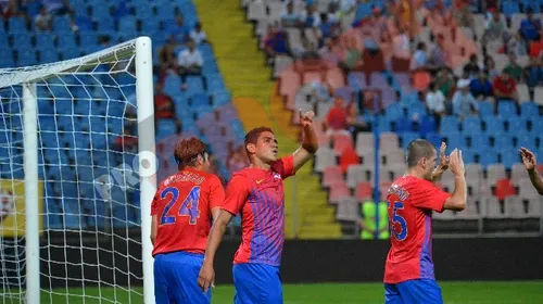 Reghe e LIDER în Liga I! Viața-i frumoasă cu Ruse:** Steaua – Ceahlăul 3-0. Adi Popa a debutat