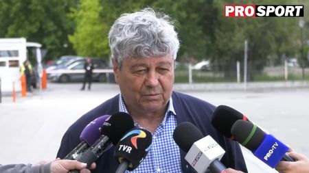 Mircea Lucescu, contestat și la Ucraina - Macedonia de Nord, de la București. Ce banner au afișat fanii lui Dinamo Kiev pe Arena Națională | FOTO
