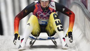 Natalie Geisenberger, campioană olimpică în proba de sanie. Strămăturaru, doar poziția a 30-a