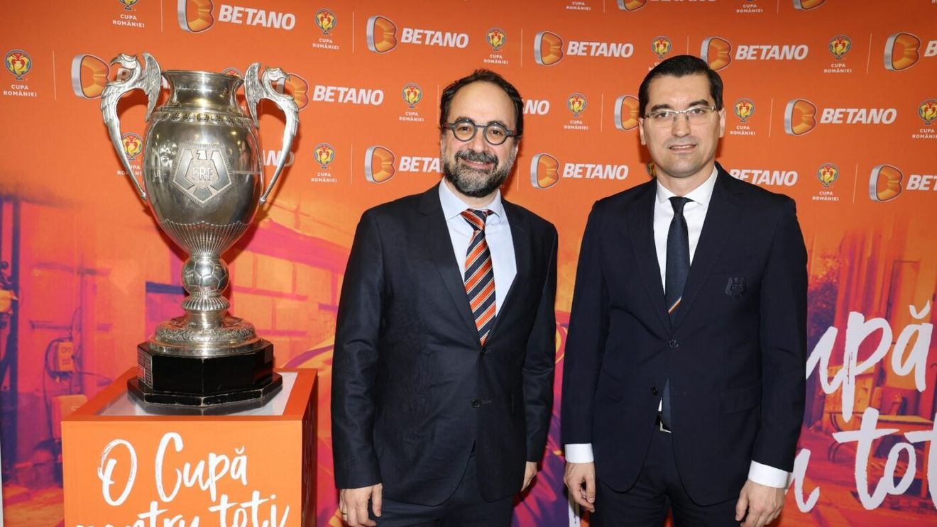 ADVERTORIAL | Betano și Federația Română de Fotbal prelungesc parteneriatul până în 2030 pentru Cupa României Betano