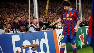 Mii de madrileni au fost privați de vizionarea meciului BarÃ§a-Inter!** VEZI CUM!