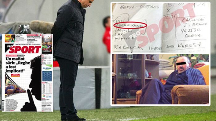 EXCLUSIV! Mărturia filmată a unui interlop care îl leagă pe Reghecampf de mafia pariurilor:** "A fost băgat la un meci cu Hertha" Dezvăluiri incredibile. VIDEO & FOTO