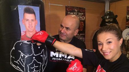 IMAGINEA ZILEI | Monica Roșu s-a antrenat la kempo cu... Adam Szalai