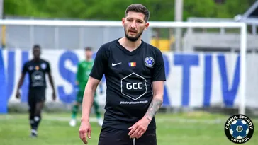 Echipa lui Mihai Costea, învinsă acasă în manșa tur a barajului de promovare în Liga 2. Unul dintre goluri, reușit dintr-un penalty controversat acordat de arbitrul Ionuț Coza