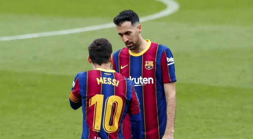 Mesajul emoționant al lui Sergio Busquets pentru Leo Messi la despărțirea argentinianului de Barcelona: „Îmi va fi foarte dor de tine”