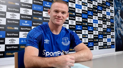 OFICIAL | Wayne Rooney a semnat un contract pe două sezoane cu Everton! A revenit acasă după 13 ani