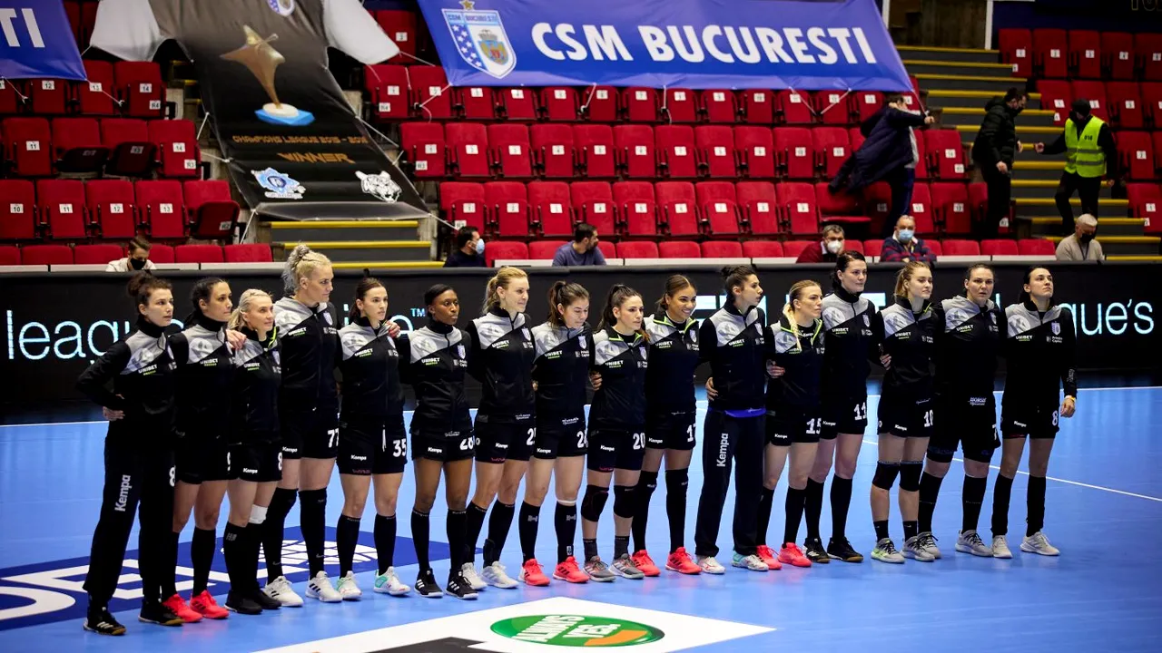 CSM București – CSKA Moscova 32-27 „Tigroaicele” au făcut un pas important spre turneul Final Four al Ligii Campionilor